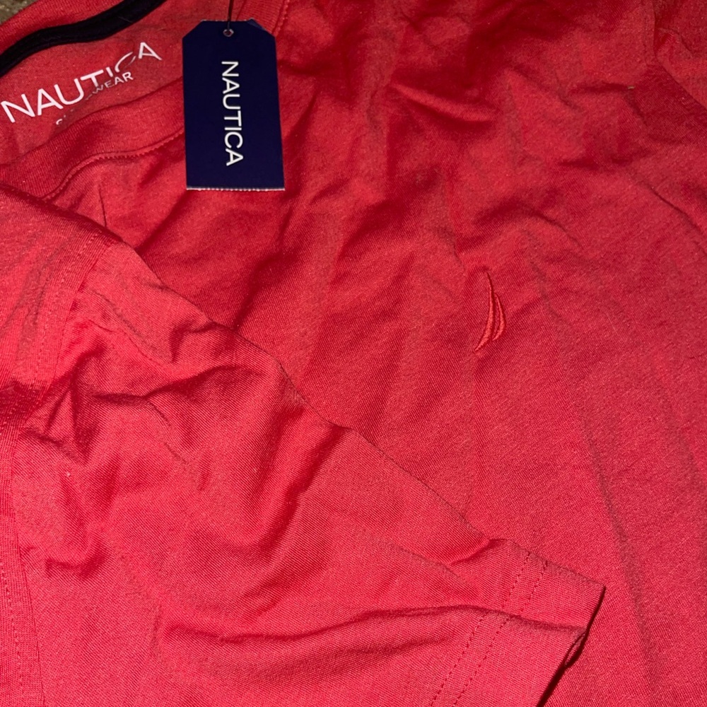 Red Nautica Sleepwear, Size Large